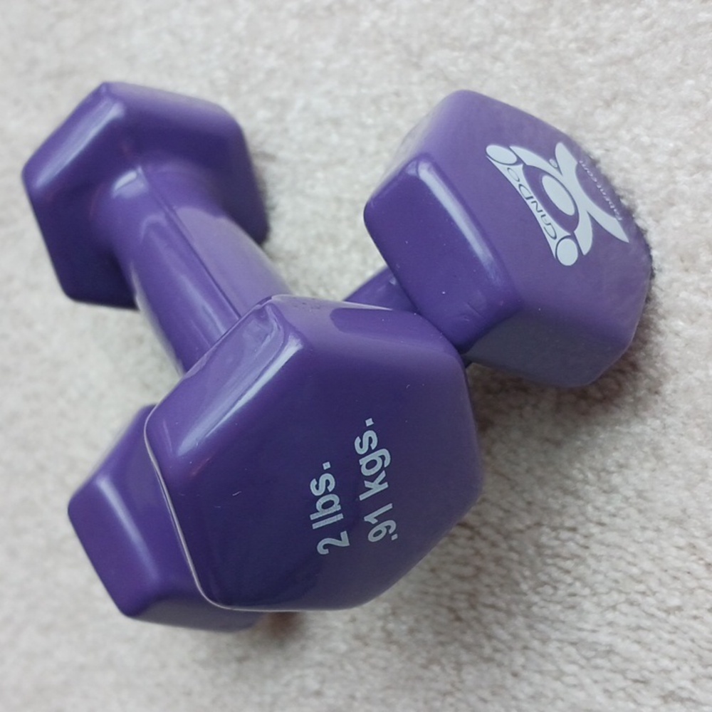 2 Lb. Hand Weights - Set of two